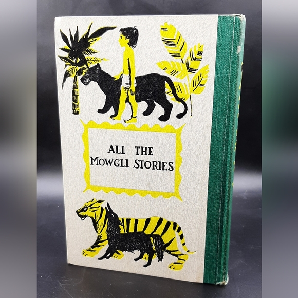 All The Mowgli Stories by Rudyard Kipling 1895 Junior Deluxe Edition Hardcover - Picture 3 of 10